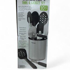 Cuisinart 10-Piece Kitchen Tool & Gadget Set w/ Crock | Heat Resistant